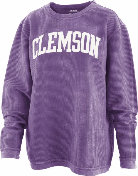 Light purple 2024 clemson sweatshirt